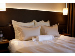 1004-017 Постельное белье Twist white and beige Евро