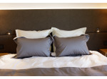 1006-017 Постельное белье Twist grey and white Евро