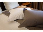 1006-017 Постельное белье Twist grey and white Евро